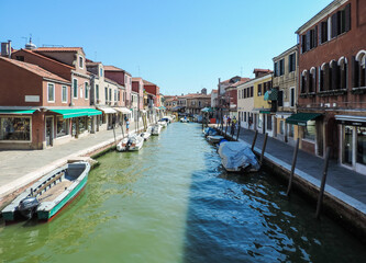 Fototapeta na wymiar Cityscape of Murano - Murano, Italy