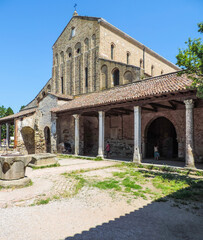 Fototapeta na wymiar View of Basilica di Santa Maria Assunta - Torcello, Italy