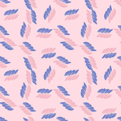 Fototapeta premium Hand drawn scrawl sketch pattern. Pencil strokes seamless texture. Scribble line drawing wallpaper