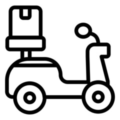 icon isolated on white motorcycle