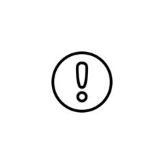 Warnings Related Vector Line Icons.