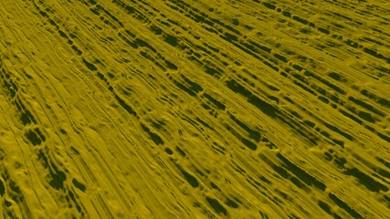 Yellow abstraction with diagonal irregularities. The texture of the surface of an uninhabited planet. Yellow background.

