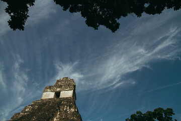 Piramide de la civilizacion Maya, guatemala