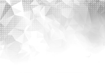 Abstract gray polygon background