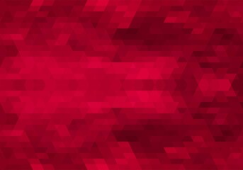 Elegant red geometric shapes background