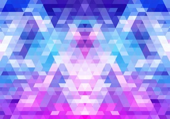 Modern colorful geometric shapes design