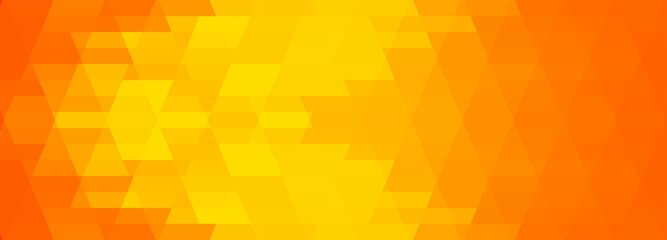 Abstract colorful geometric banner design