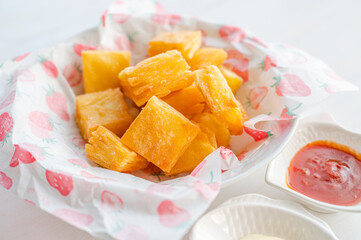 手作りミルフィーユポテトフライ