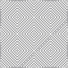 Vector geometric pattern. Repeating elements stylish background abstract ornament for wallpapers and backgrounds. Black and white pattern.