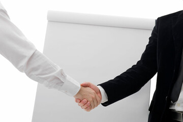 geschäftlicher Handschlag