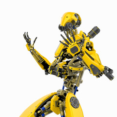 super robot is frustrated