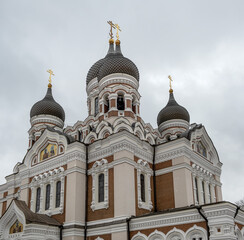 Alexander Nevsky Cathedral in Tallinn Old Town, Estonia