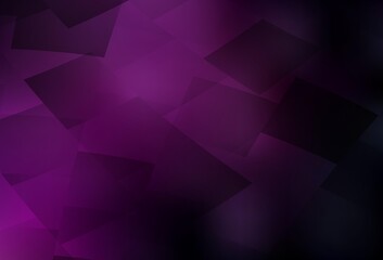 Obraz premium Dark Pink vector layout with lines, rectangles.