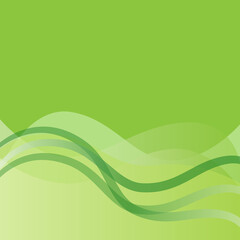 Abstract design background in green.