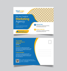 Corporate Postcard Design Template
