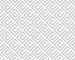 Abstract geometric pattern. A seamless vector background. White and gray ornament. Graphic modern pattern. Simple lattice graphic design.