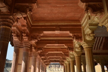 Archway inside of amber Fort