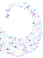 Geometric starlight banner.