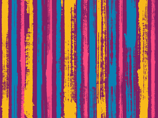 Vivid vertical lines stains vector graphics.
