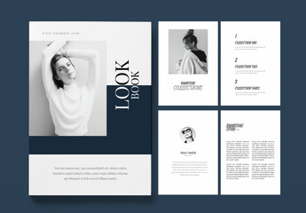 Fashion Lookbook Layout