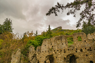 Mystras Ruins, Peloponnese, Greece