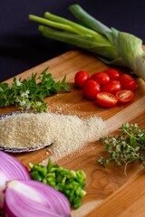 Ingredients for a recipe