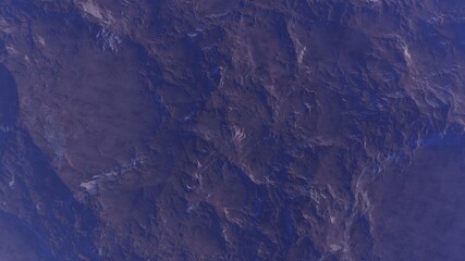 Obraz premium 3d render of abstract planet surface with high detailed relief