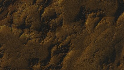 3d render of abstract planet surface with high detailed relief