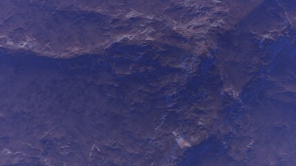 Fototapeta na wymiar 3d render of abstract planet surface with high detailed relief