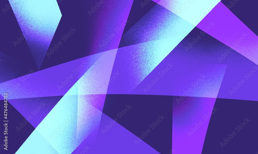 Wall mural abstract gradient background with polygonal shape pattern. creative illustration of trendy geometric