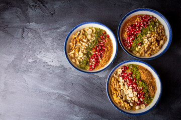 Traditional delicious Turkish dessert; Ashura (Asure)