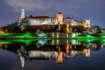 Wawel Royal Castle, Kraków, Poland - obrazy, fototapety, plakaty