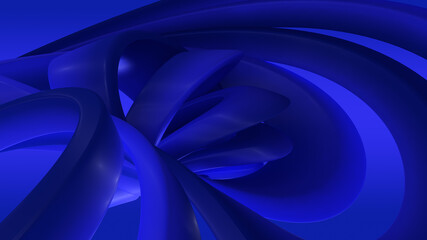 3d blue abstract artistic background for business and technology concept presentation slide