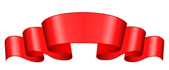 Abstract ribbon icon