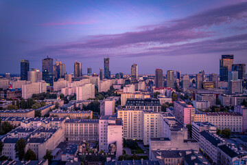 Warszawa © Drone in Warsaw