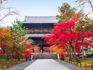 秋の京都　南禅寺