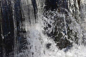 cascade frozen in time