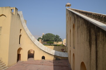 Jantar Mantar, a royal observatory in Jaipur