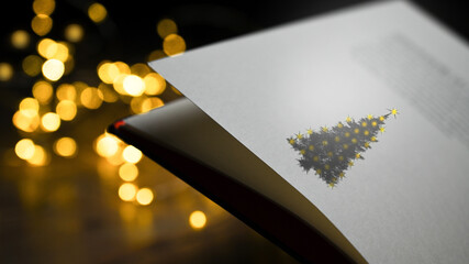 Die Weihnachtsgeschichte aus dem Heiligen Buch an Heilig Abend zu Weihnachten. 