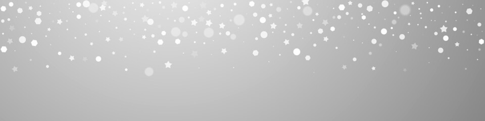 Magic stars random Christmas background. Subtle fl