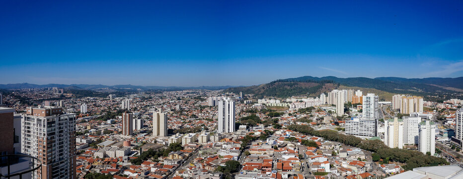 Serra do Japi, vista de Jundia&iacute; panorama 2021