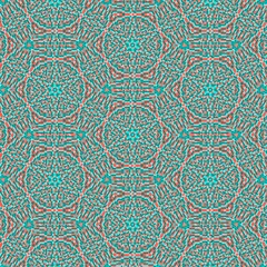 Abstract Orange & Green Pixelated Fractal Flower - beauty, grace & subtlety will delight you in this creative design…