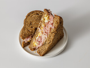 Top view of meal for breakfast,lunch, dinner or supper