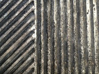 Black plastic sheet floor texture