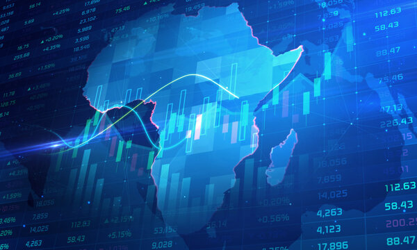 The growth rate of the stock market and the Africa economy