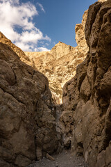Dry Fall Along Gower Gulch In Death Valley