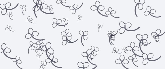 Seamless background vector design of winter leaves, leaves on winter season vector design used for background, backdrop, wallpaper, interior design ideas.