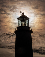 lighthouse silhouette 