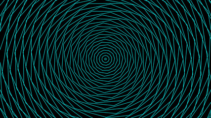 green hypnosis background. hypnotic circles