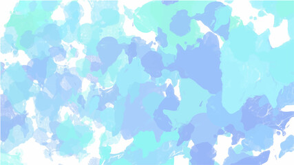 Blue watercolor background for your design, watercolor background concept, vector.